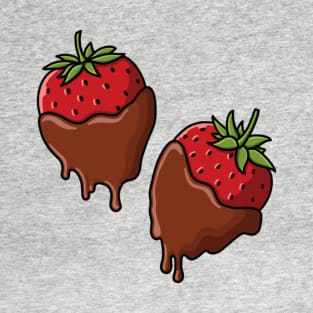 Strawberries dripping in chocolate? Don't mind if i do T-Shirt